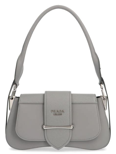 grey prada bag|Prada grey handbags.